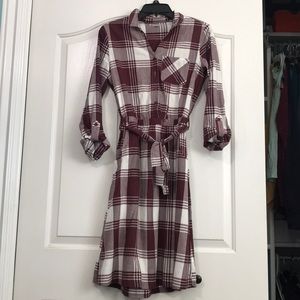 Plaid Dress. Size small